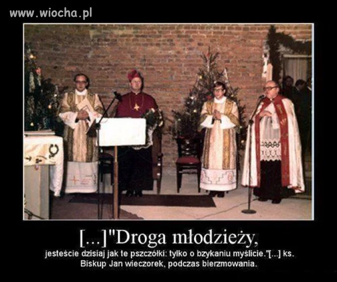 Może to było do tych gości obok ...