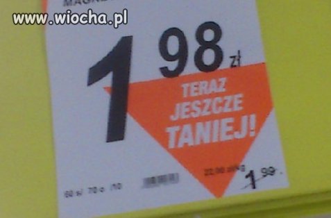 Biedronka codziennie niższe ceny...