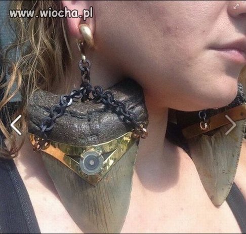 Kolczyki dla odważnych kobiet.