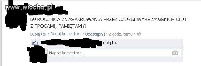 Powstańcy się w grobie przewracają...