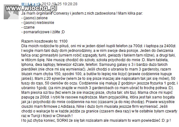 Wiocha?