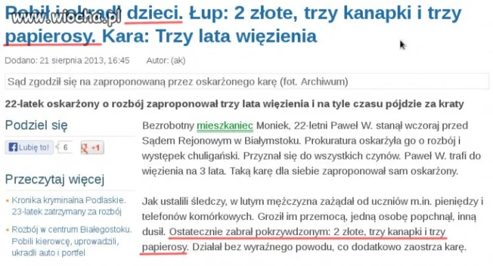 Okradł dzieci, zabrał papierosy