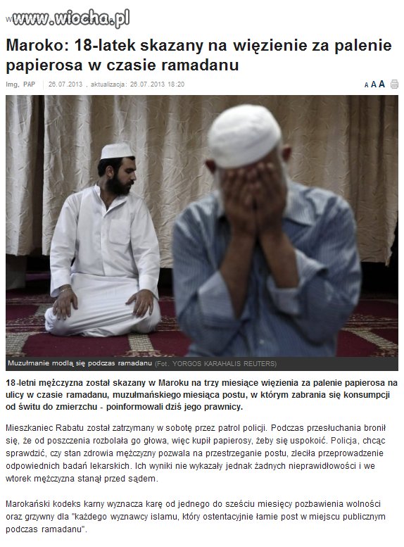 Islam to nie religia, islam to zboczenie