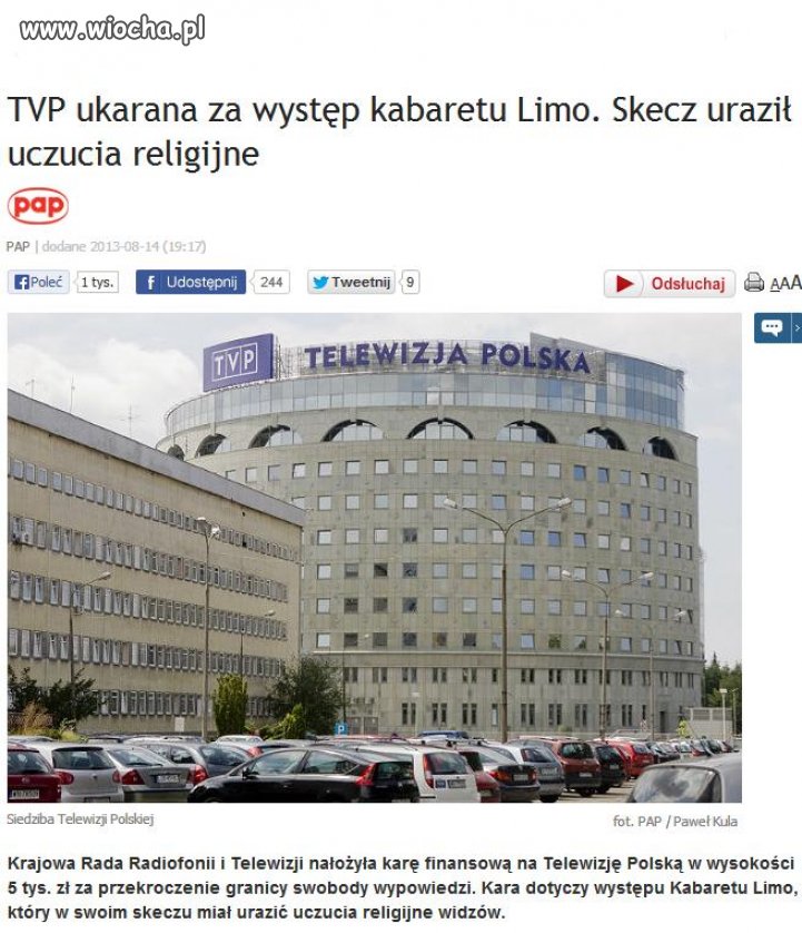 5 tyś zł to kosztuje wyemitowanie 3 sekund reklamy