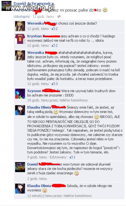 Nie ma to jak obrażanie dziewczyn 
