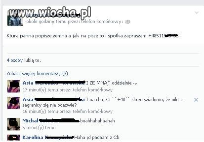 "Ktura panna popisze zemna..."
