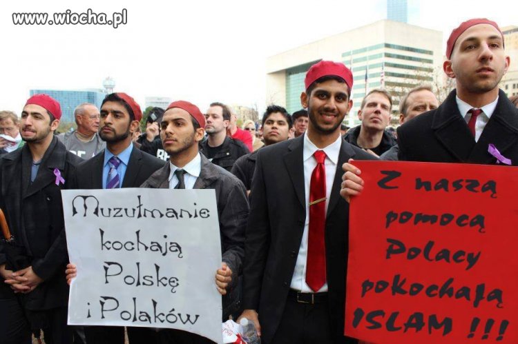 Muzułmanie kochają Polskę 