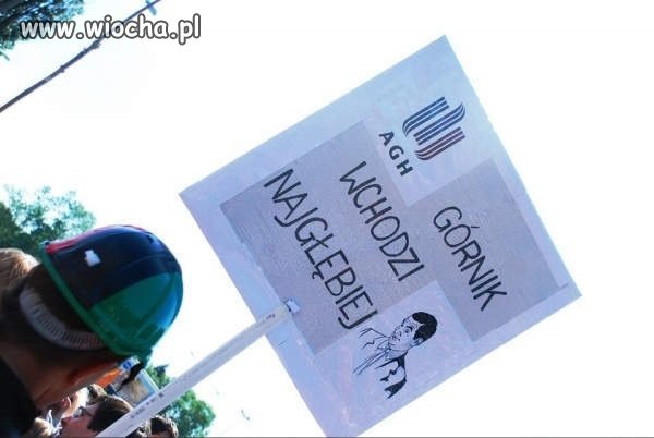 Górnik wchodzi najgłębiej