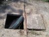 Pokrywa studzienki kanalizacyjnej  