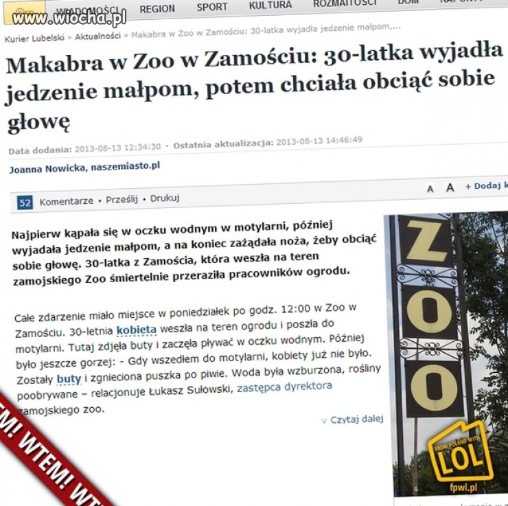 Makabra w ZOO 