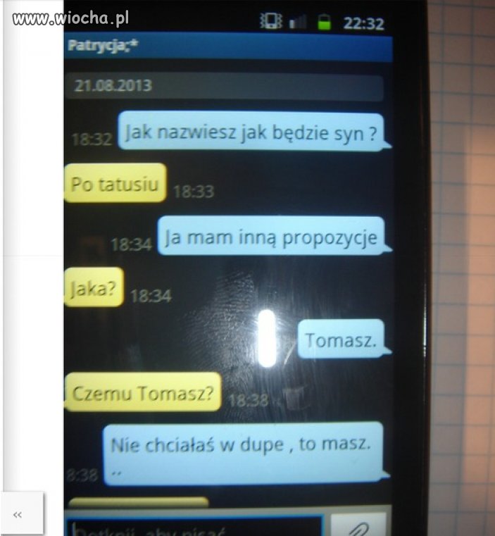 Imię dla syna...