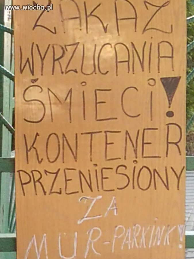 Czyżby nowa nazwa parkingu? 