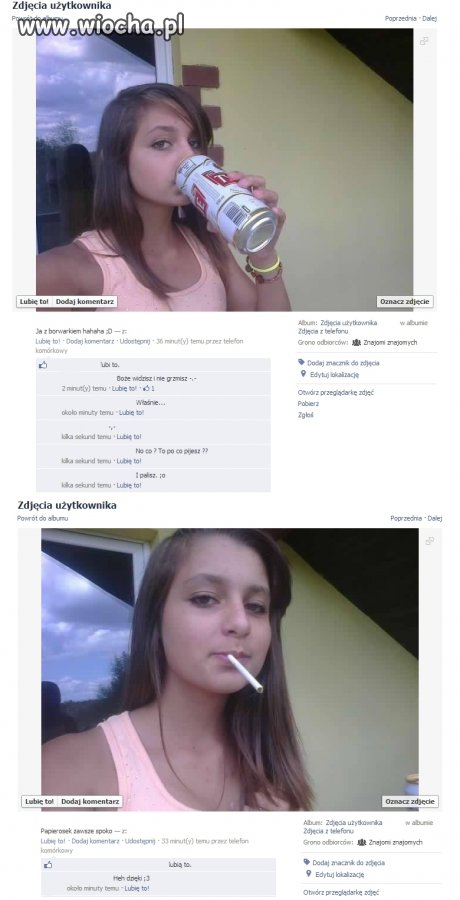 Mam 13 lat pije i pale