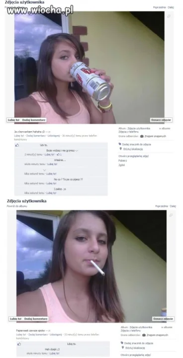 Mam 13 lat pije i pale
