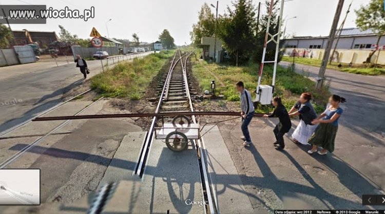 Google street view...