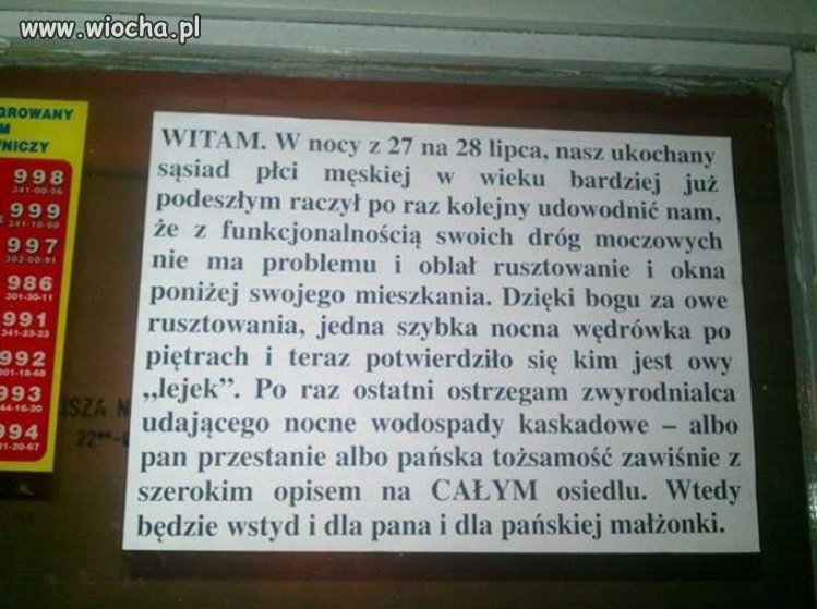 Popieram tępienie takich obszczymurów...