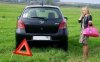 Pamiętała blondyna żeby trójkącik ustawić...