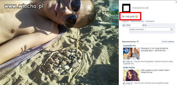 Ja i mój grób.