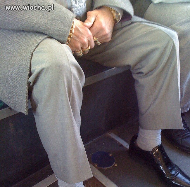 Takie tam w metrze...