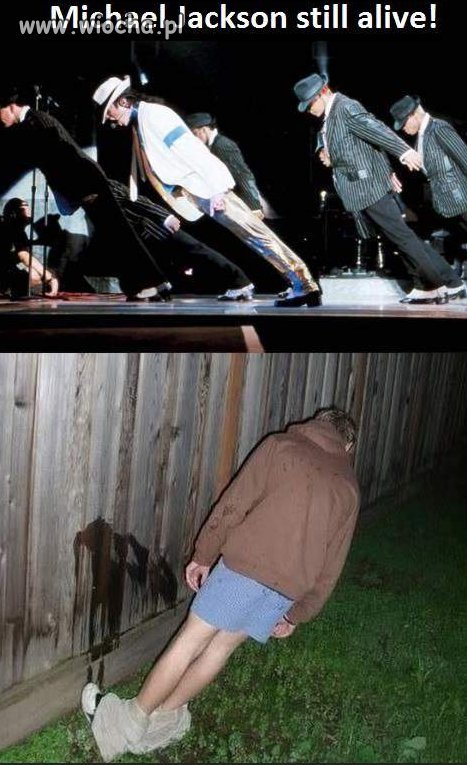 Prawie jak Michael Jackson ... 