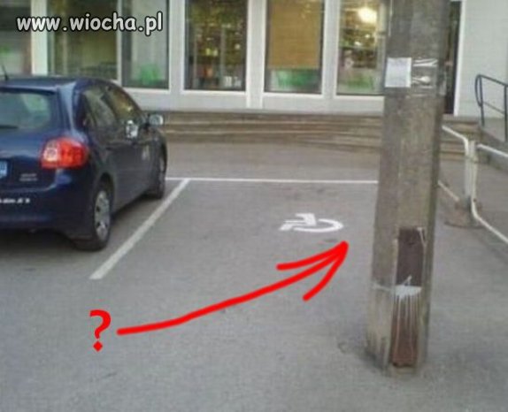 Parking dla niepełnosprawnych