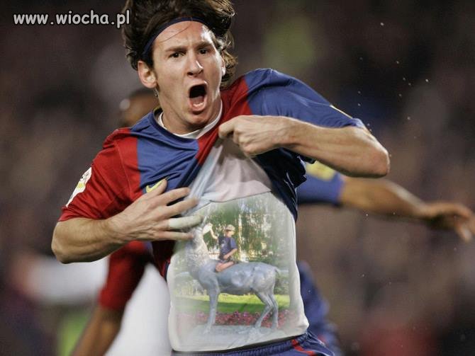 Wielki fan Messiego 
