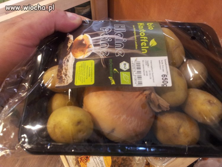 Bio Kartoffeln z Niemiec