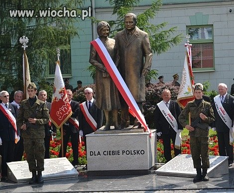 Radom- Pomnik P.Kaczyńskich...To dopiero WIOCHA