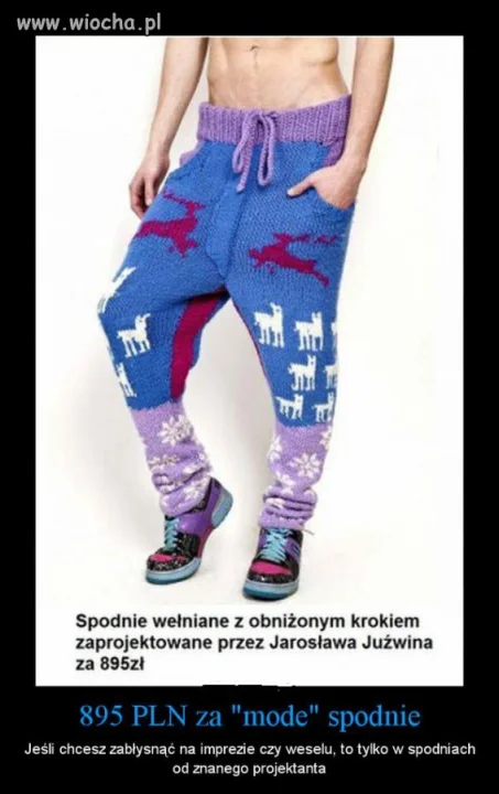 Modne spodnie 