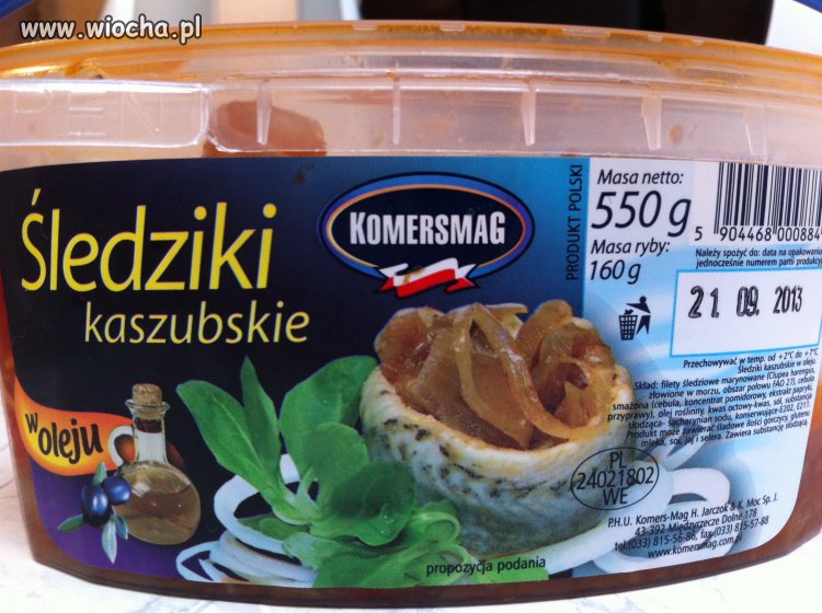 Cebula ze śledzikami