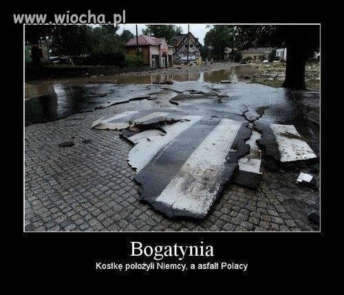 Polska technika budowy dróg, a niemiecka