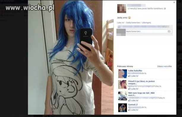 Jakie emo i ten opis.