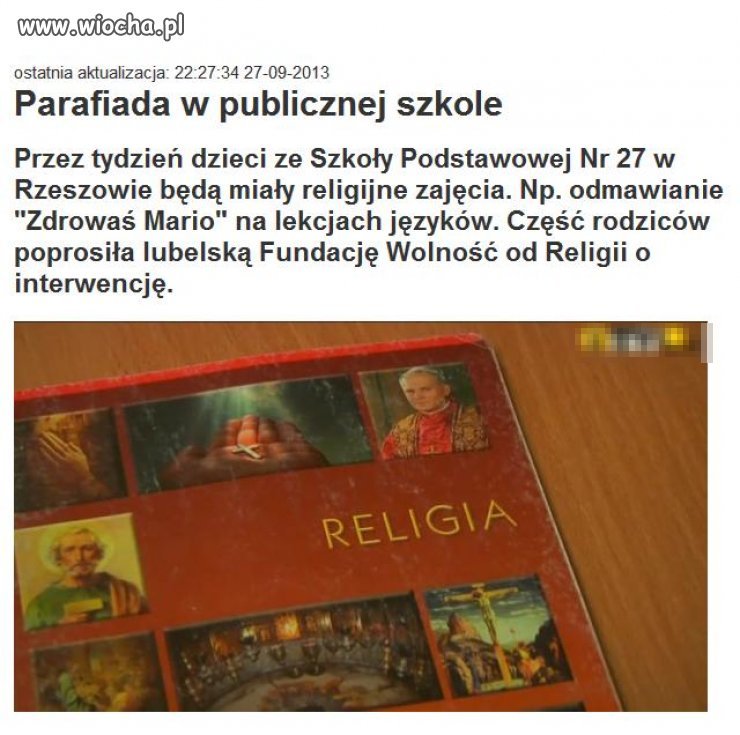 W świeckim państwie ...