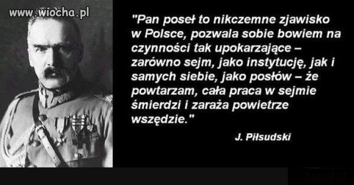 Marszałek już wtedy wiedział