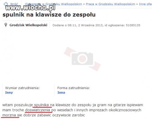 Pilnie poszukiwany... "spulnik"