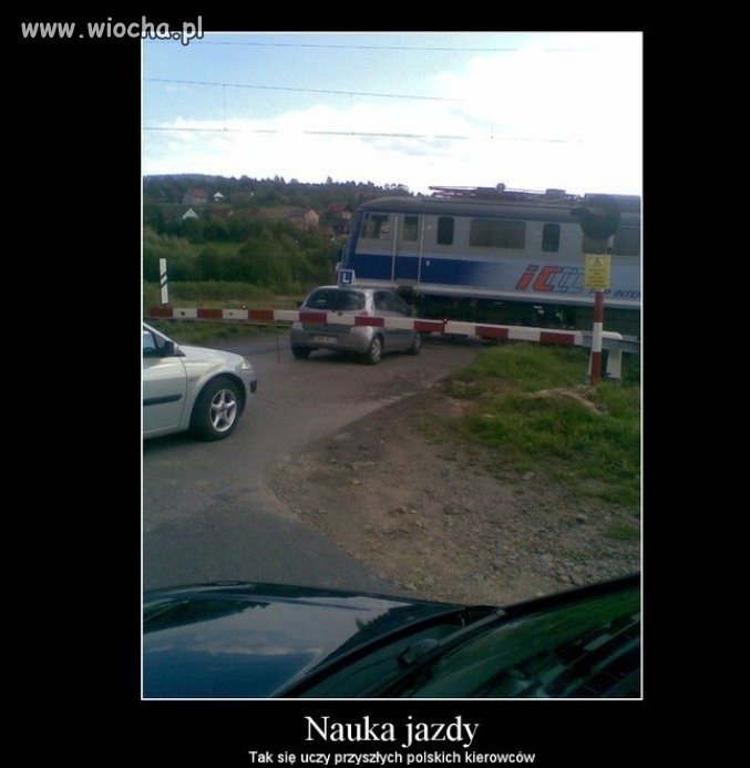 Nauka jazdy...