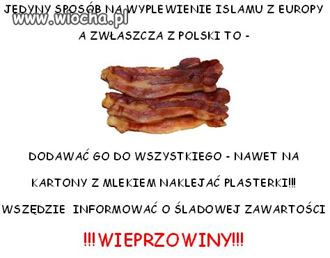 Jedyny sposób...