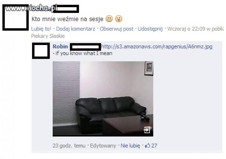Kto mnie weźmie na sesje...
