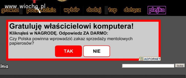 Okazja! Można za darmo odpowiadać