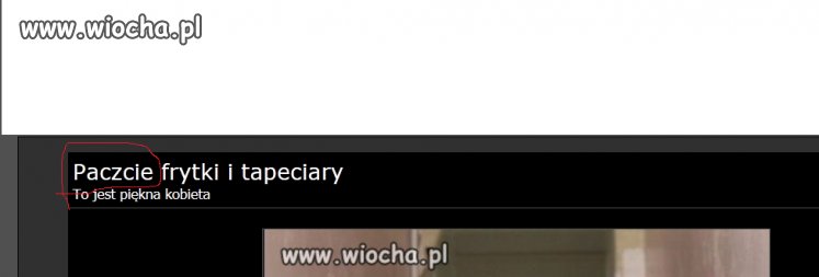 I gdzie jest "wiocha"