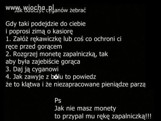 Jak oduczyć cyganów żebrać