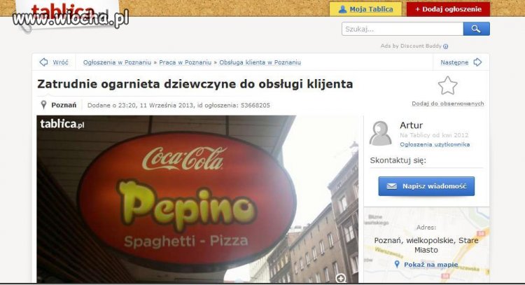 Klijenta - ręce opadają