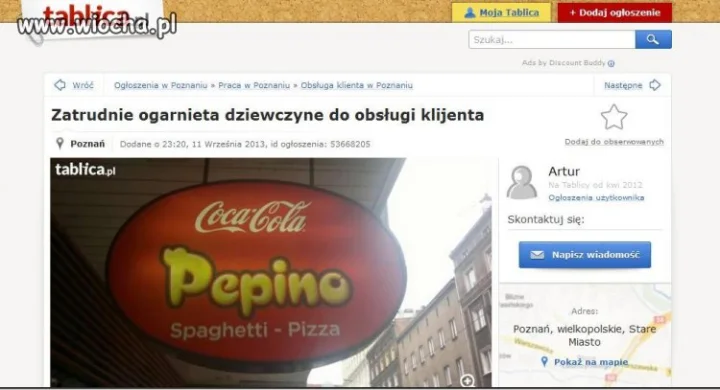 Klijenta - ręce opadają