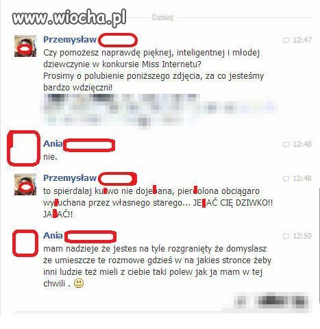 PRZEMYSŁAW  OSZUKUJE, POMAWIA, ZNIEWAŻA