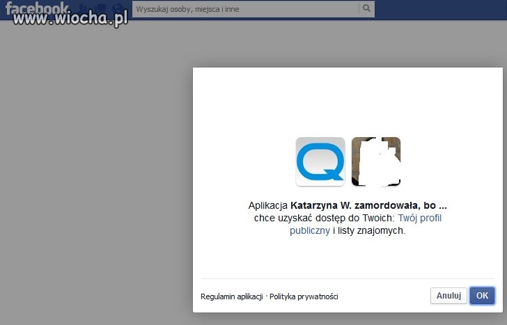 Aplikacja Katarzyna W. zamordowała...
