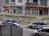 Krakowska policja parkuje.