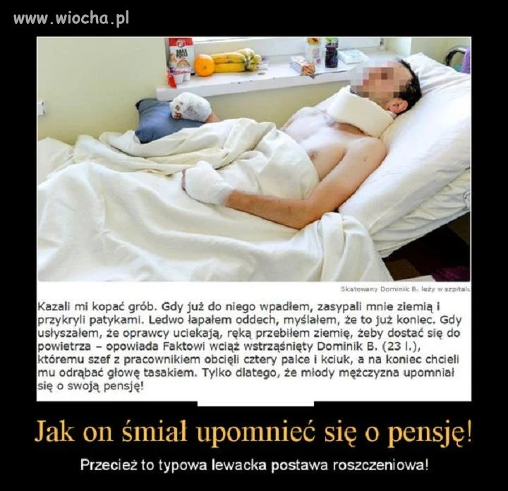  Jak on śmiał upomnieć się o pensję!