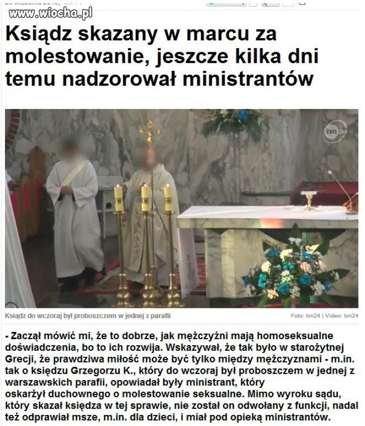 Franciszek może sobie gadać...