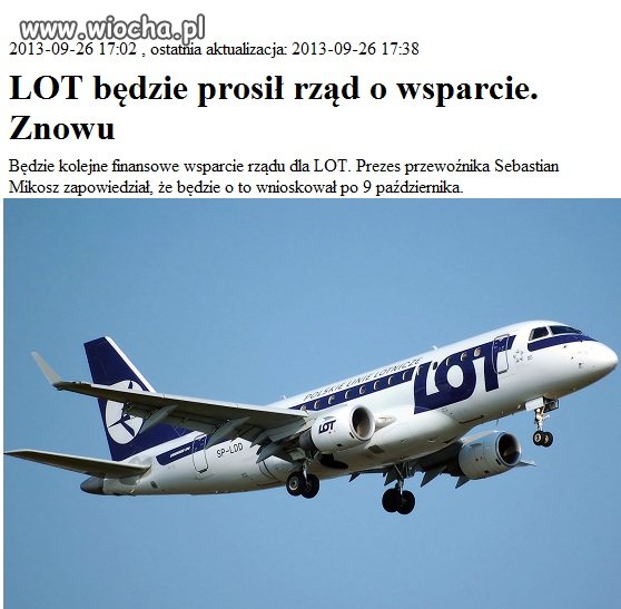 Kolejne wsparcie