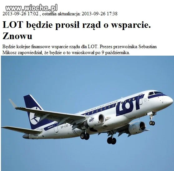 Kolejne wsparcie